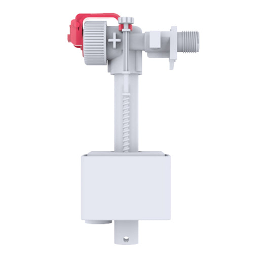Concealed water tank flushing valve and concealed water tanks suitable for bathrooms and toilets
