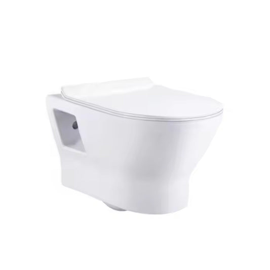 High Quality Wc Wall Mounting Toilet Hanging Bowl Ceramic White Rimless Wall Hung White Toilet With Water Tank Toilet