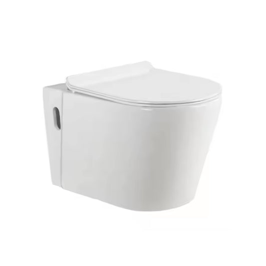 Fashion Forward Concealed Ceramic Wall Hanging Toilet Hanging Wall Mounted Toilet Integrated Bathroom Flush Toilet