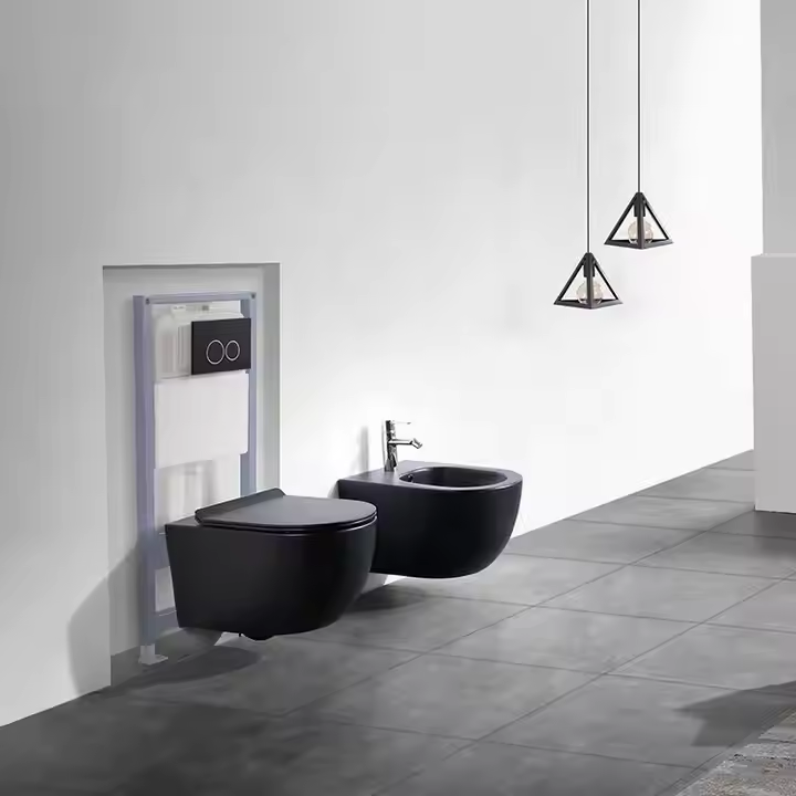 Geberit equivalent New hidden water tank, double-speed flushing panel toilet and bathroom toilet water tank