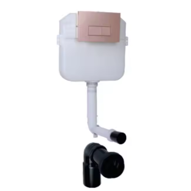 Pair Geberit Modern new hidden water tank white plastic high-pressure ...
