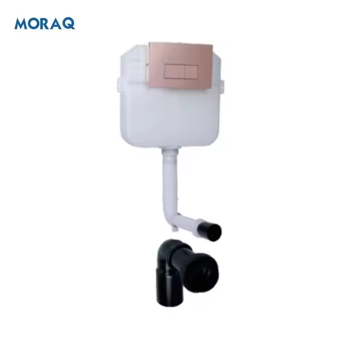 Geberit equivalent Modern new hidden water tank white plastic high-pressure simple toilet water tank