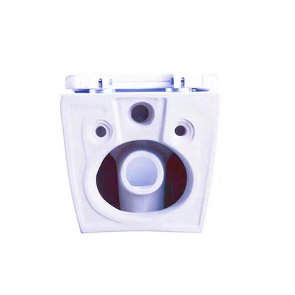 Wall-Hung Ce European Rimless Wall Row Drain Mounted Hanging Color Ceramic Wc Bathroom Matte Black Wall Hung Toilet