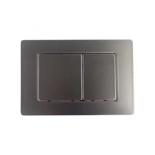 Manufacturer's Popular Style Dual Air Push Flush Plate Bathroom Toilet Tank Cistern and Flush Button Set