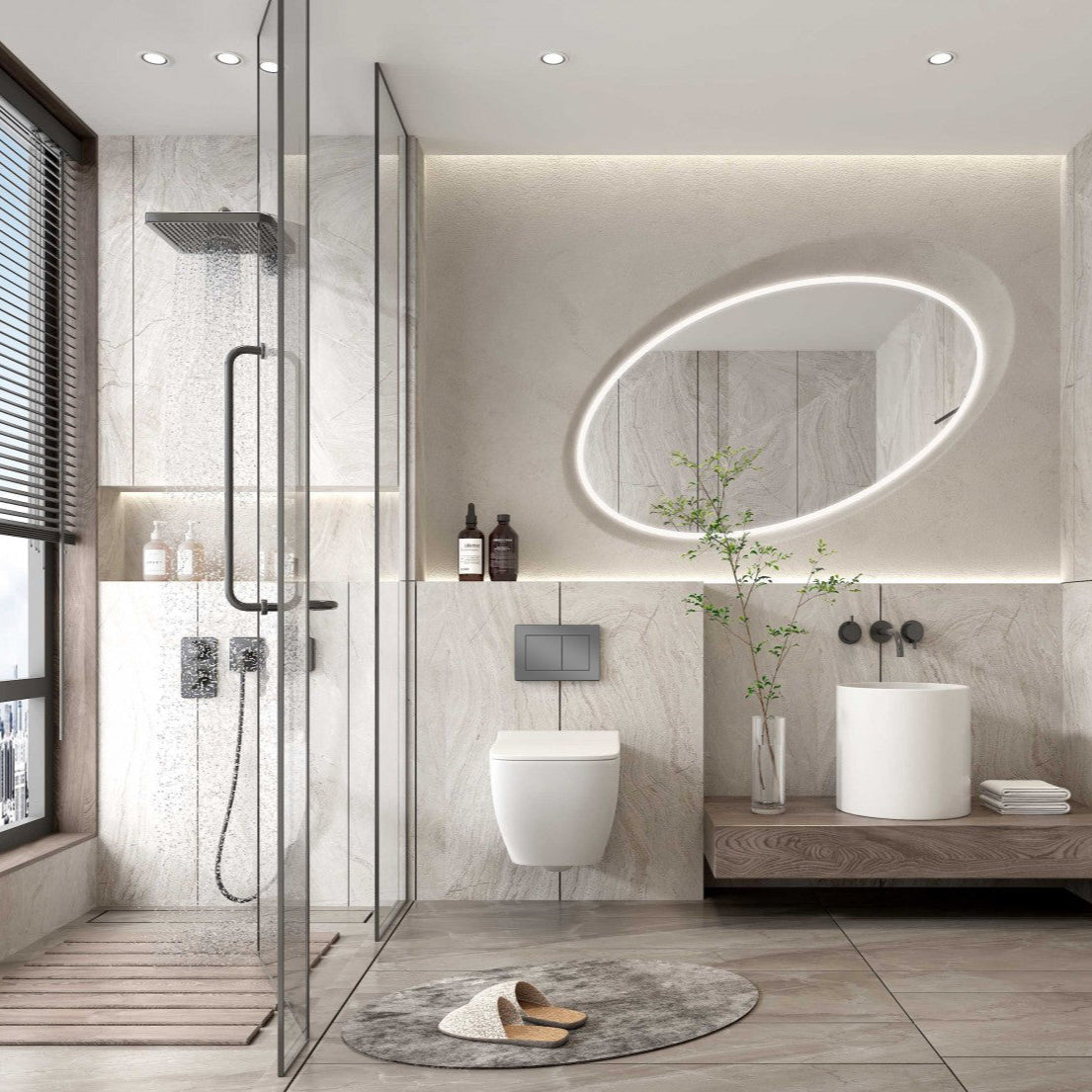 Geberit equivalentModern double-speed flushing suspended water tank, simple and high-pressure toilet water tank